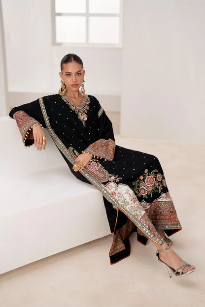 Elina Black Statement Kurta Set