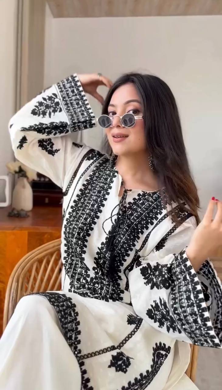 New Designer Collection In  Rayon Butti Silk Co-Ord Set