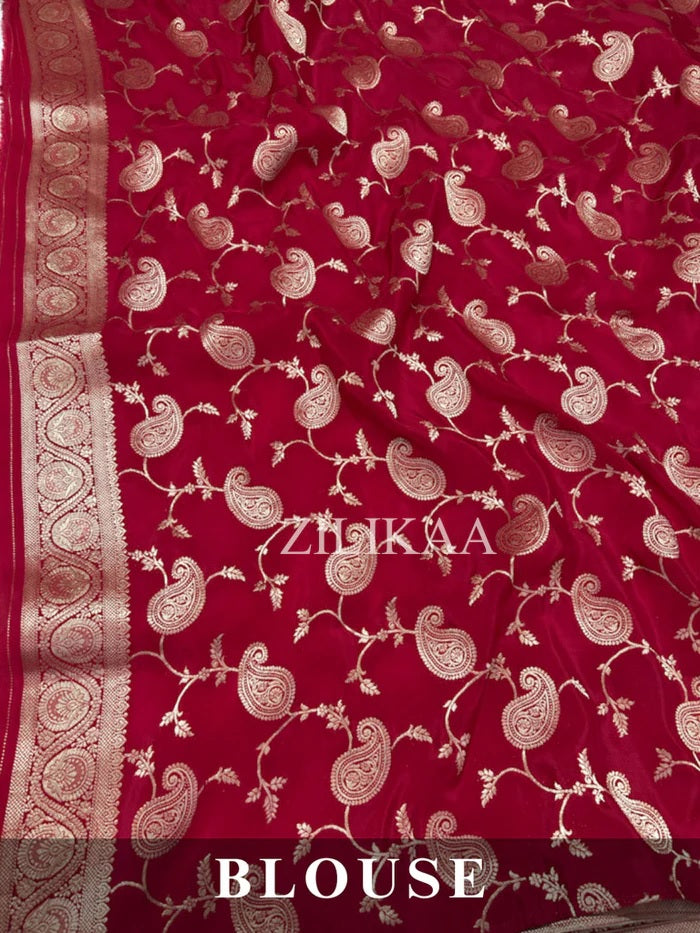 Admirable Off White Soft Silk Saree With Gossamer Blouse Piece