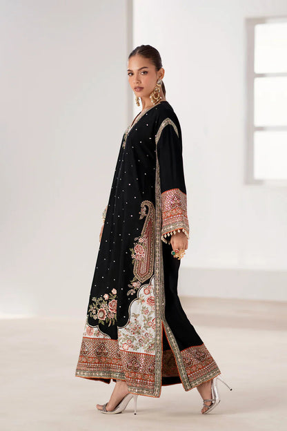 Elina Black Statement Kurta Set