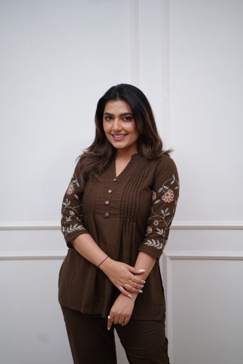 Very Beautiful Party Wear Look Pure Cotton & CORD SET Set