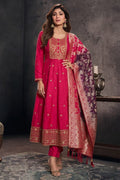 NEW ARRIVALS SHILPA SHETTY ANARKALI SUIT SET