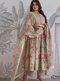 Designer Pure Jaipuri Cotton Ethnic Suit Set for Women