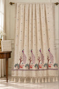 Vrindavan Heritage Blush Peacock Chronicle Mercerized Saree