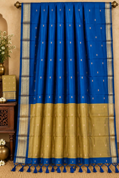 Maheshwari Handloom Silk Cotton Saree