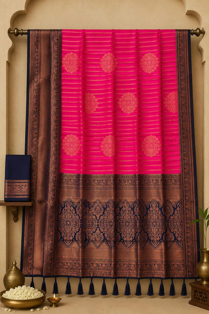 Handwoven Mulberry Silk Saree