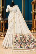 The Ultimate Pink Glam Premium Woven Cotton Silk Saree