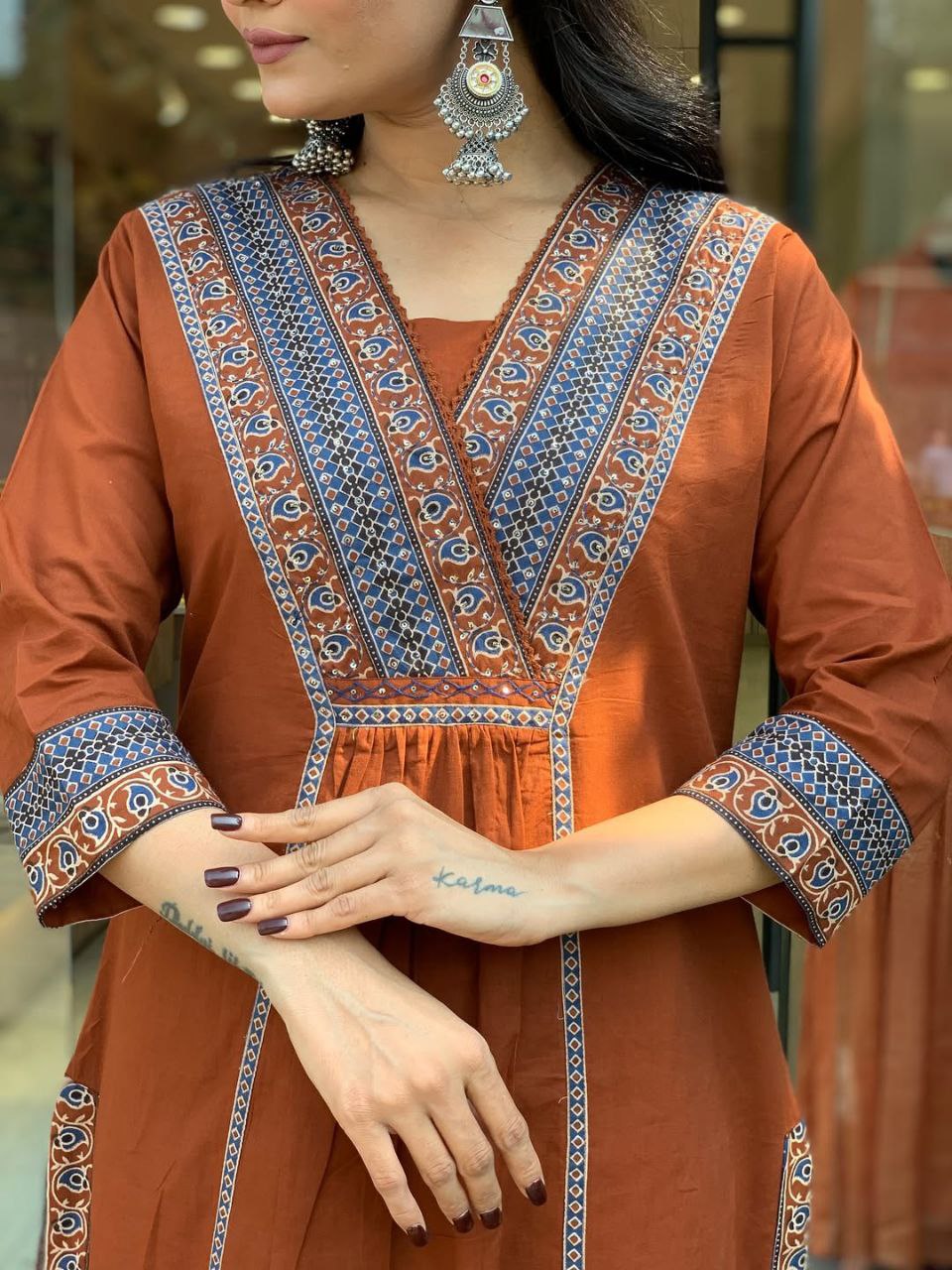 VERY CHARMING PURE KANJIVARAM SUIT SET WITH ZAR WEAVING