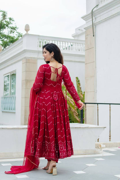 Liksha's Beutifull and Premium Anarkali Suit Set