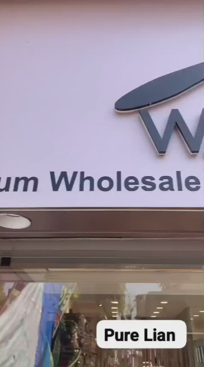 VERY ATTRACTIVE LINEN FLOWER PRINTED SUIT SET