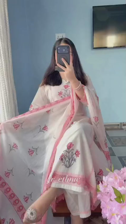 Balaji Premium Jaipuri Taj Cotton suit set