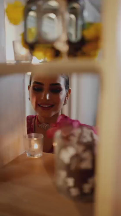 ATTRACTIVE BANARASI SATORI SILK SUIT SET